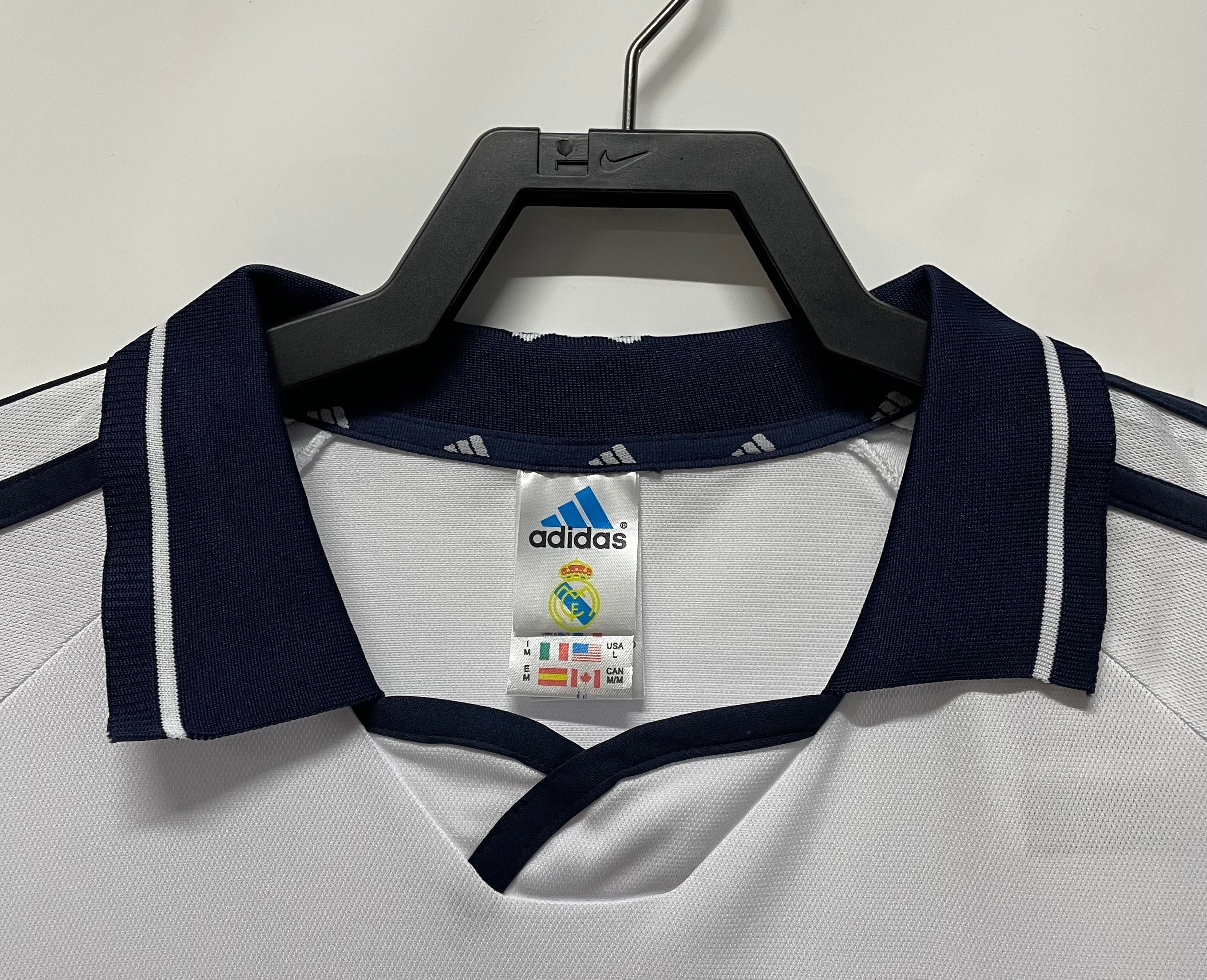 MAILLOT REAL MADRID DOMICILE 2000/2001