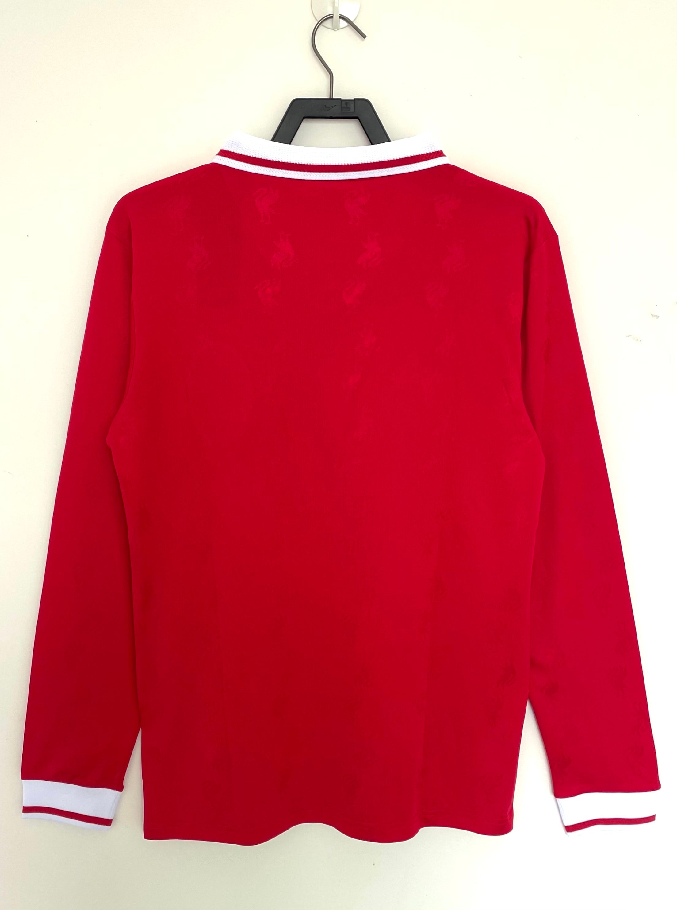 MAILLOT LIVERPOOL FC MANCHES LONGUES DOMICILE 1996/1997