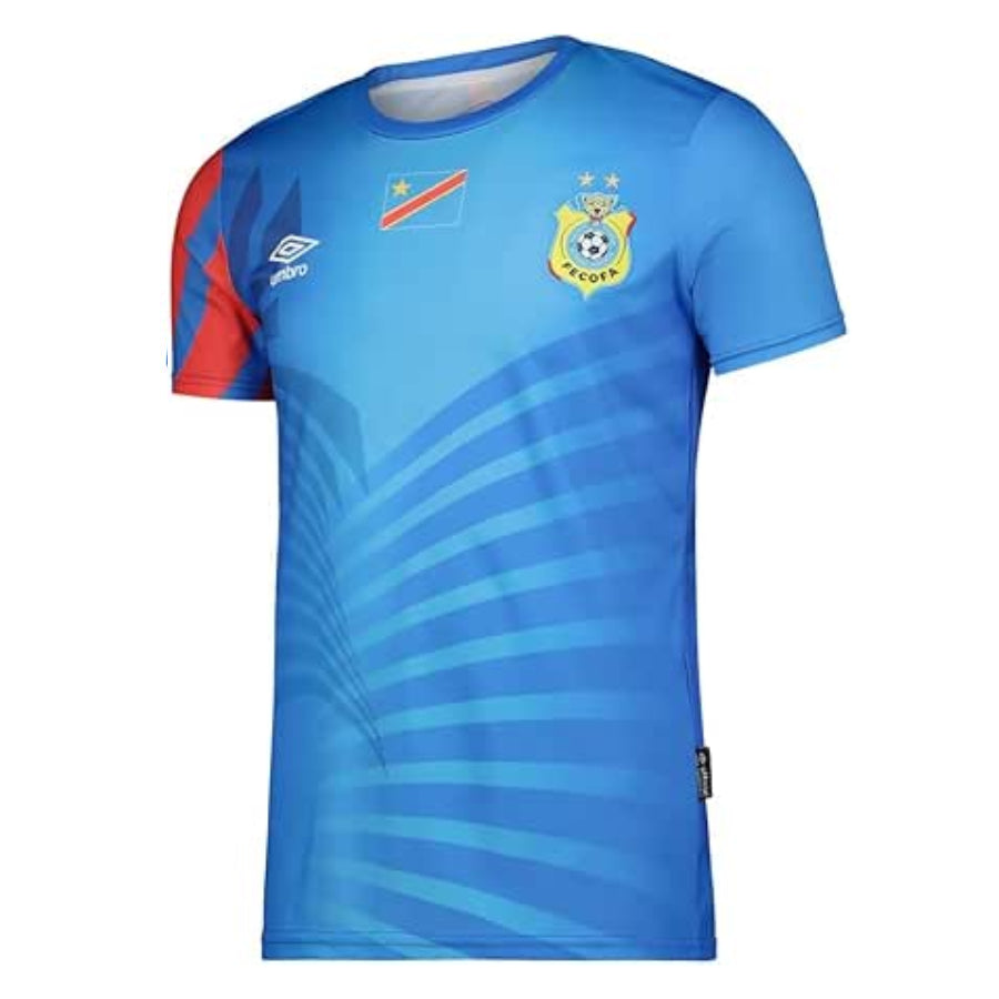Maillot Congo Exterieur CAN 2024 Blanc