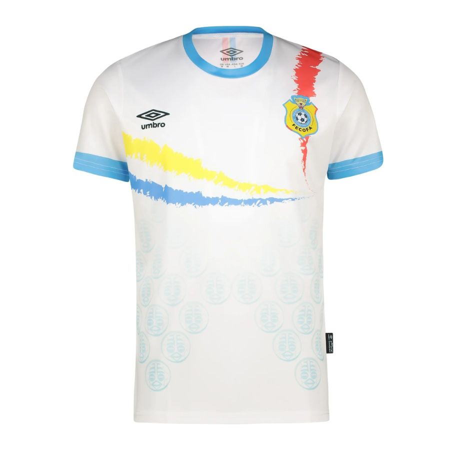 Maillot Congo Exterieur CAN 2024 Blanc