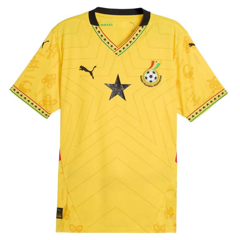 Maillot Ghana Exterieur Homme 2024 2025
