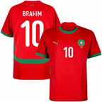 Maillot Maroc Homme Brahim 10 Domicile 2024 2025