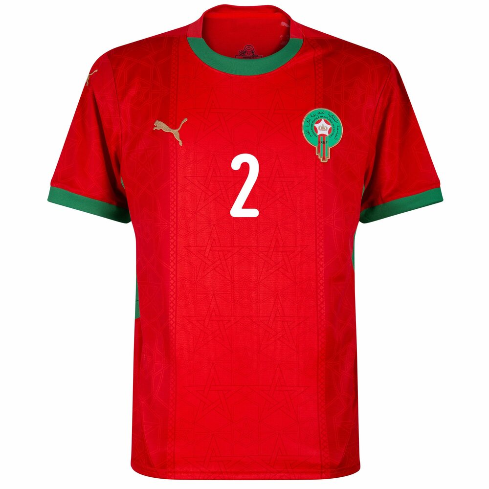 Maillot Maroc Homme Hakimi 2 Domicile 2024 2025