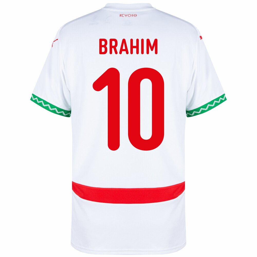 Maillot Maroc Homme Brahim 10 Exterieur 2024 2025