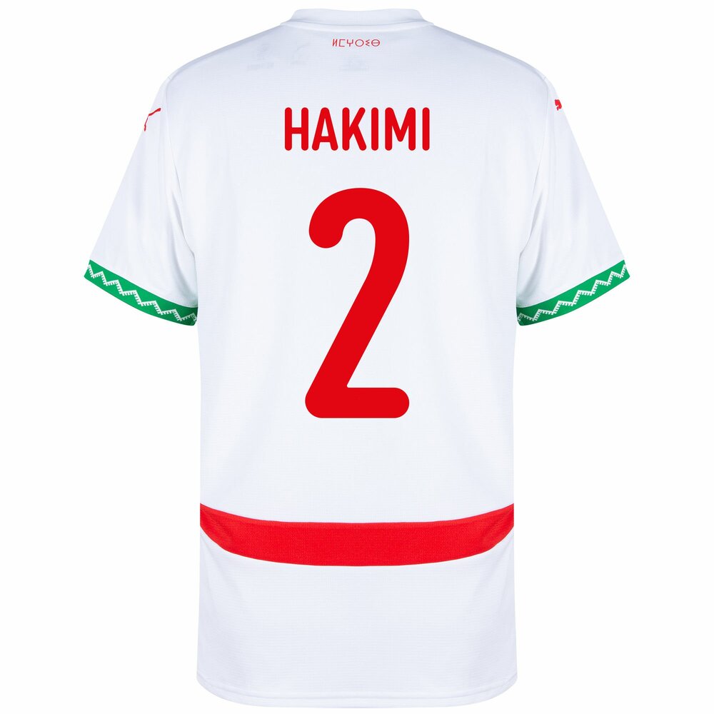 Maillot Maroc Homme Hakimi 2 Exterieur 2024 2025