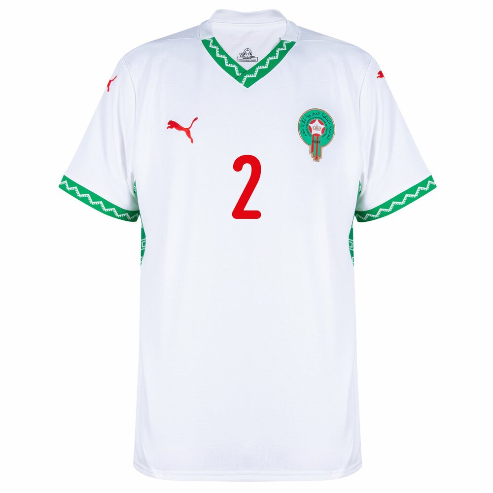 Maillot Maroc Homme Hakimi 2 Exterieur 2024 2025
