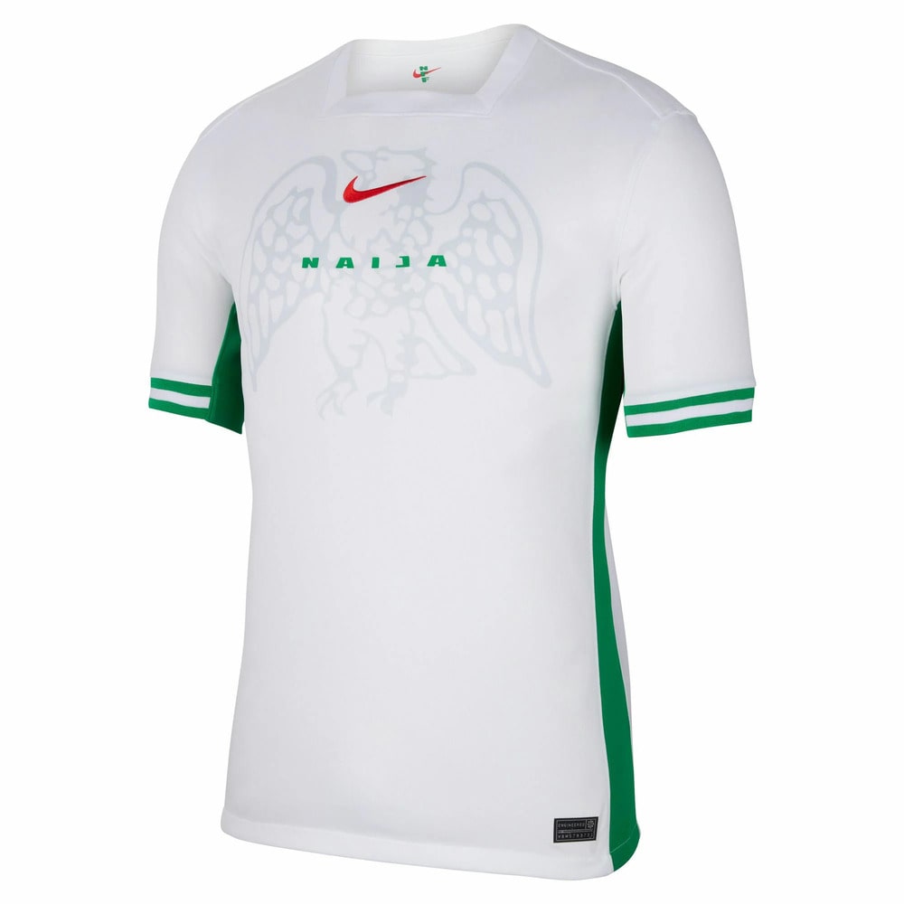Maillot Nigeria Exterieur Blanc 2024 2025