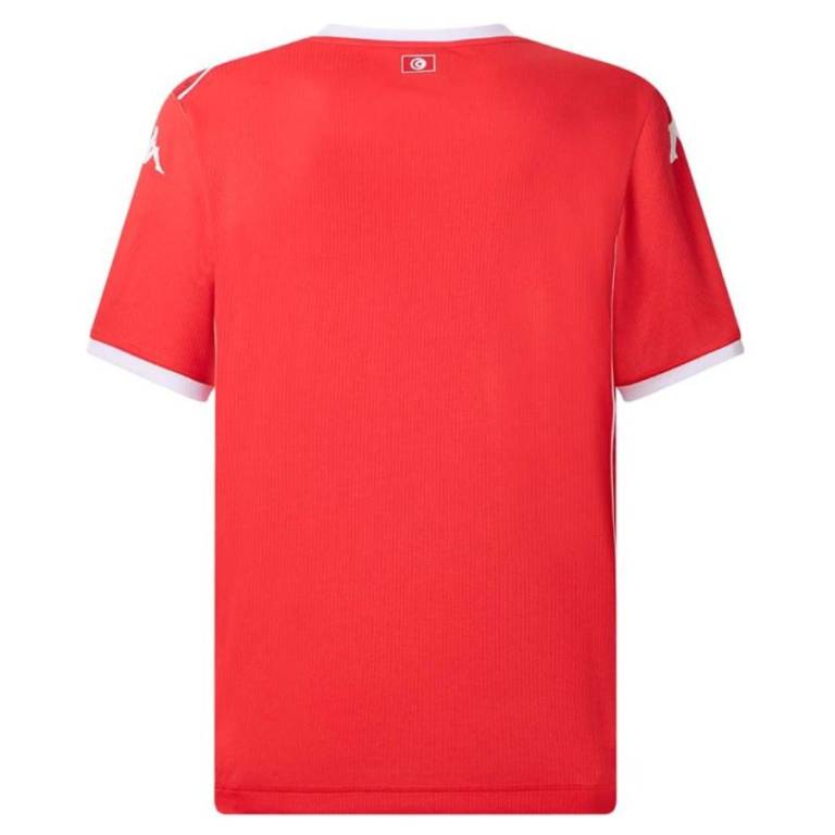 Maillot Tunisie Rouge Domicile Homme 2025 2026