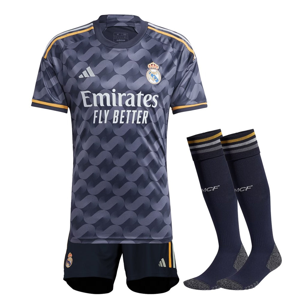 KIT ENFANT REAL MADRID EXTERIEUR 2023-2024