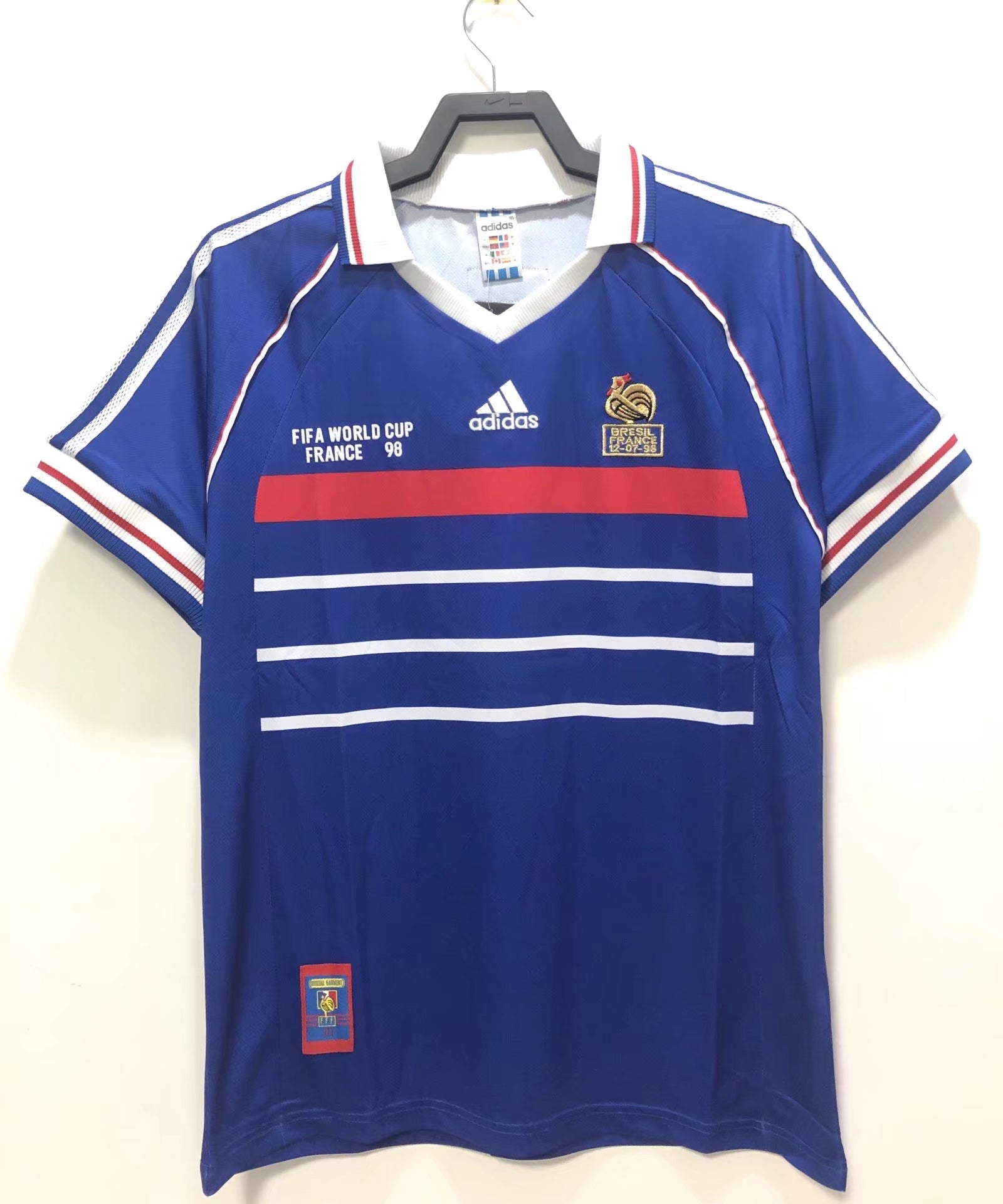 MAILLOT FRANCE DOMICILE 1998