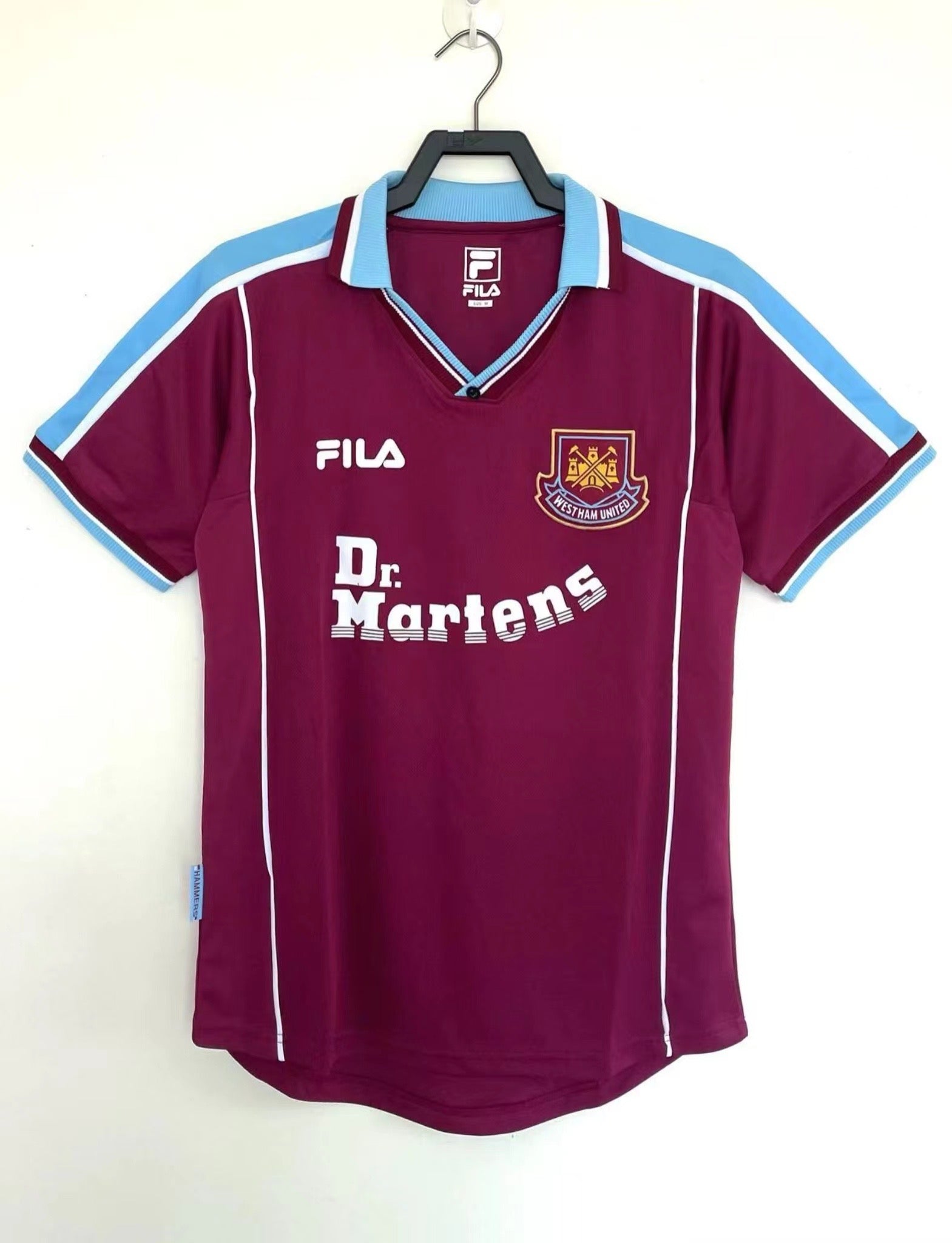 MAILLOT WEST HAM DOMICILE 2000/2001