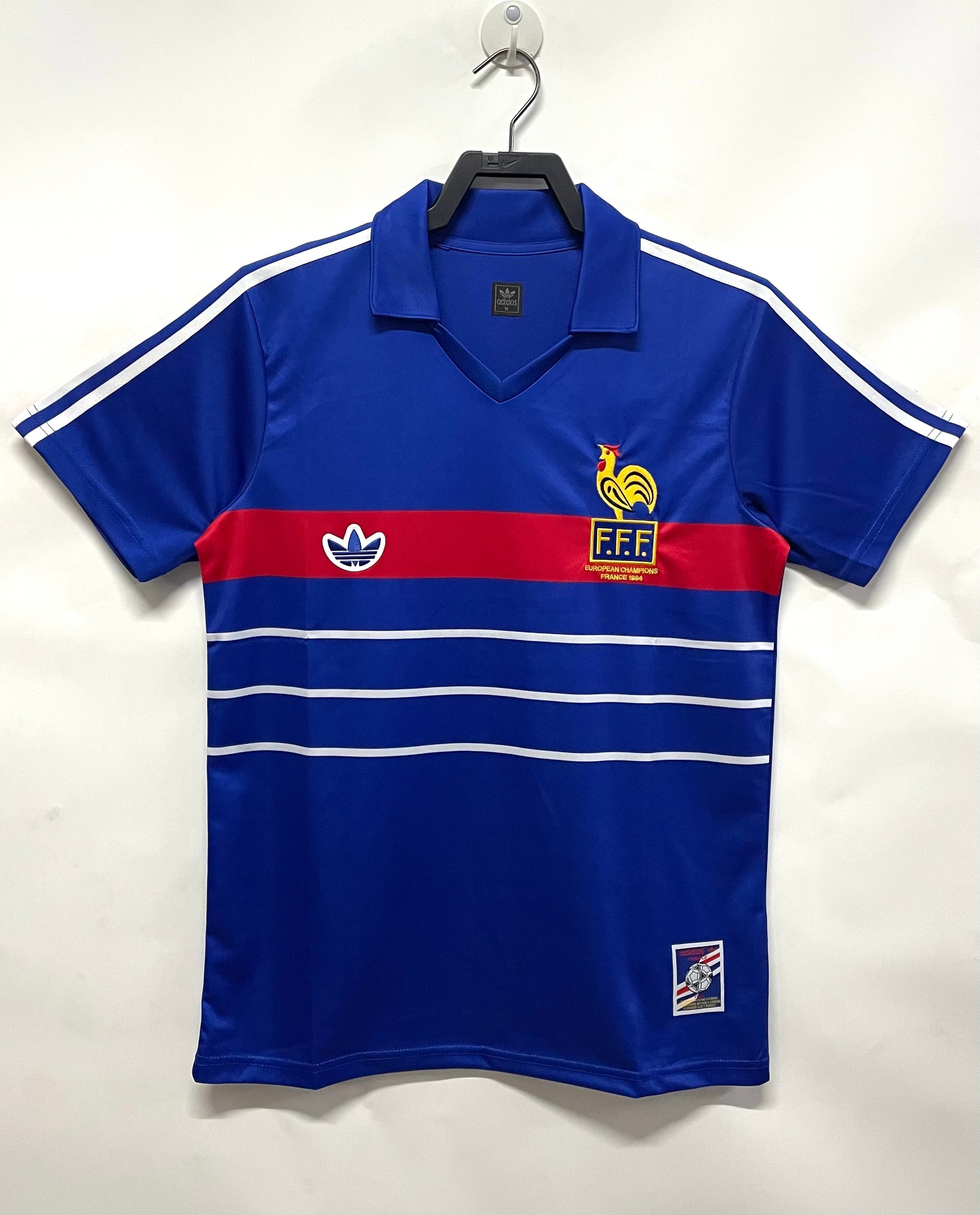 MAILLOT FRANCE DOMICILE 1984