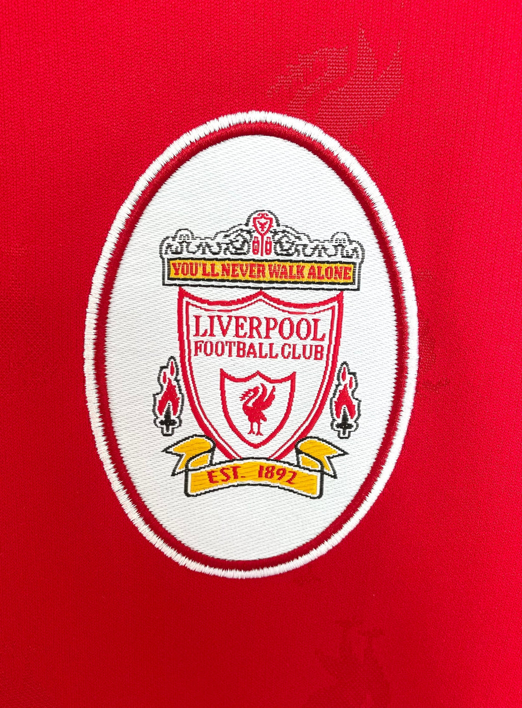 MAILLOT LIVERPOOL FC MANCHES LONGUES DOMICILE 1996/1997