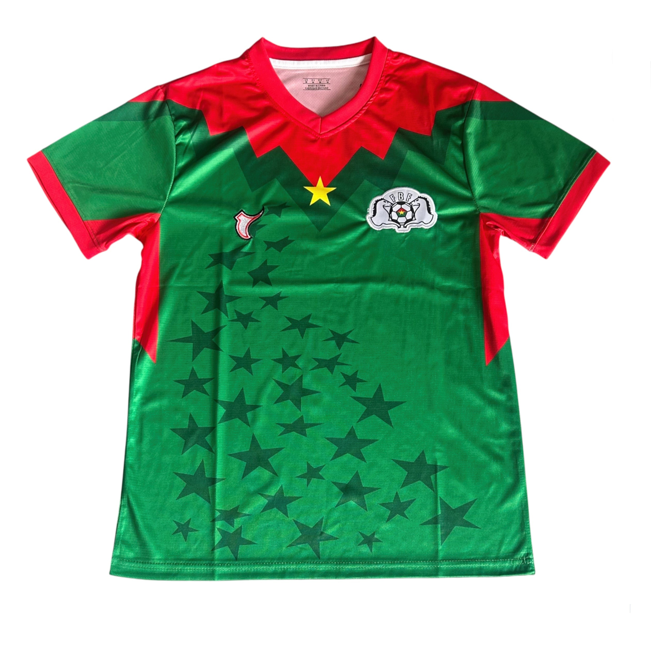 Maillot Burkina Faso Domicile Vert Homme 2025 2026