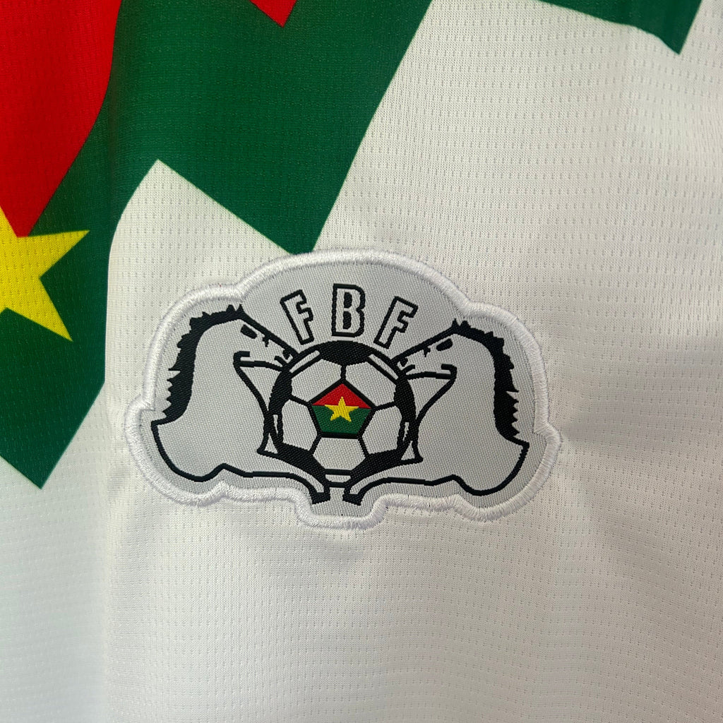 Maillot Burkina Faso Exterieur Blanc Homme 2025 2026