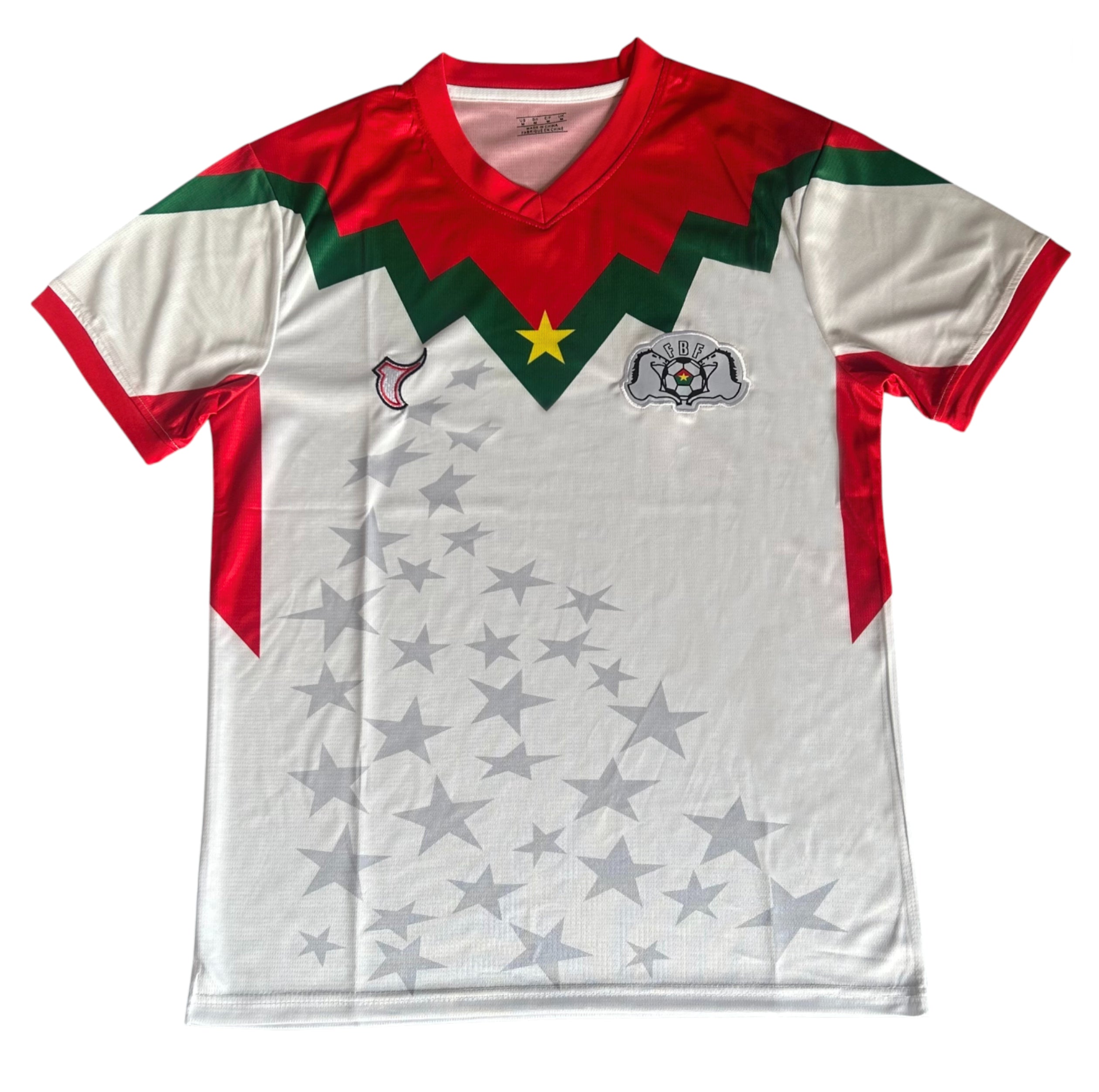 Maillot Burkina Faso Exterieur Blanc Homme 2025 2026