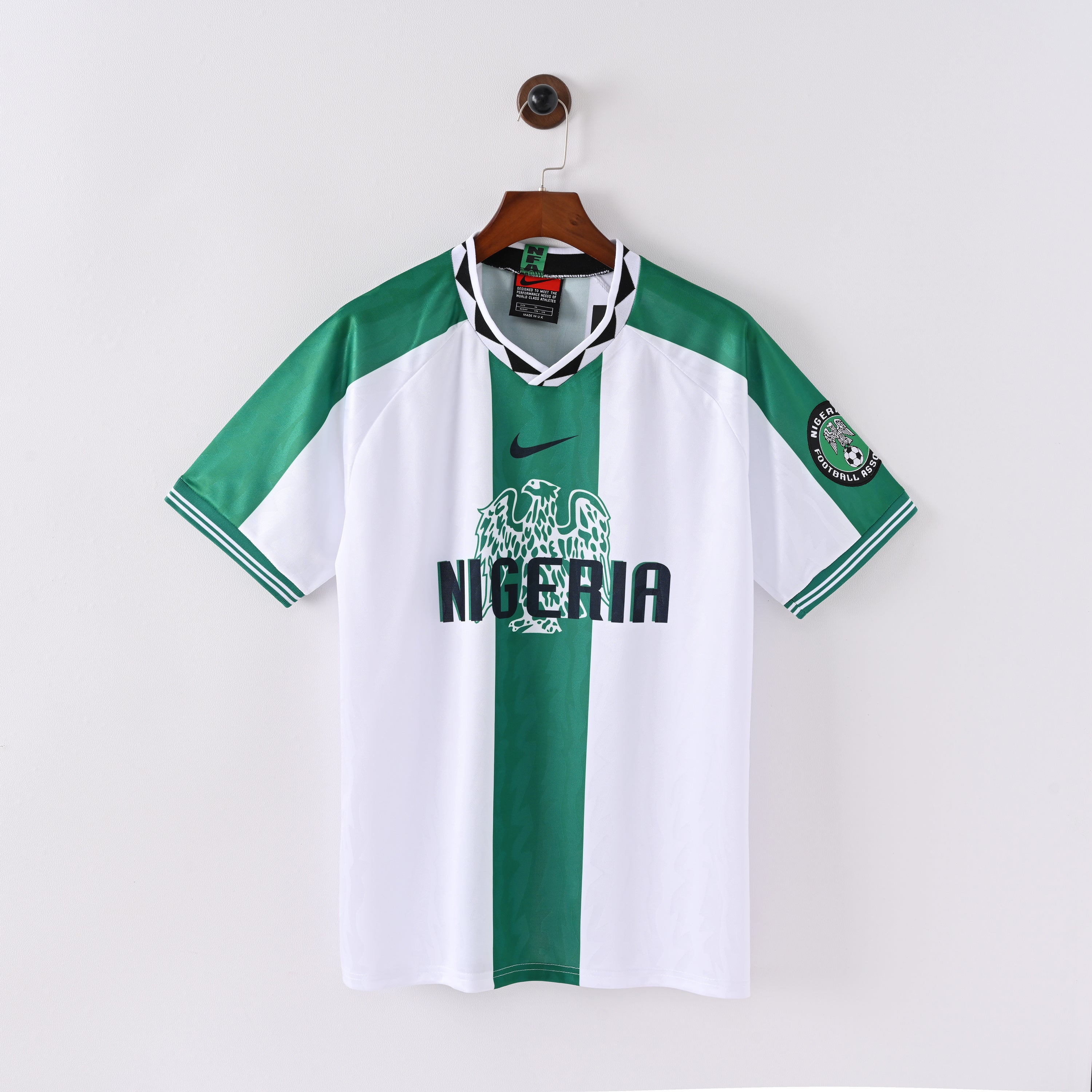 Maillot Nigeria Retro Vintage 1996 Exterieur Homme
